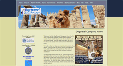 Desktop Screenshot of dogtravelcompany.net